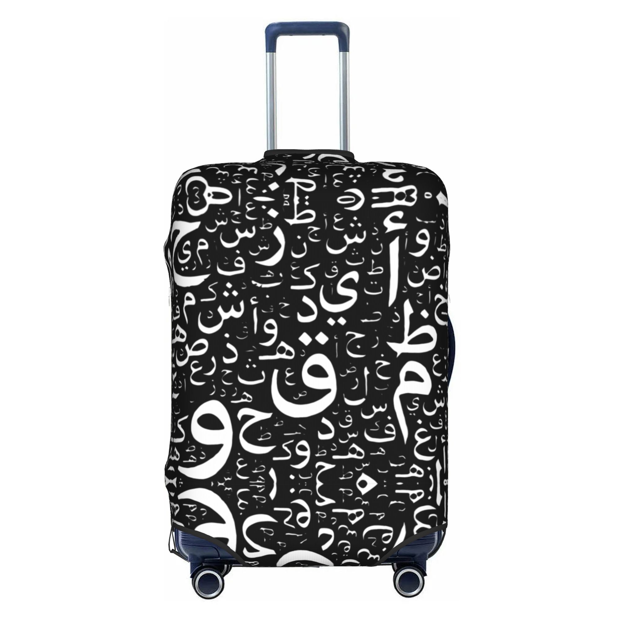 Travel Accessories Egypt - Arabic Letters Calligraphy Name Luggage Cover