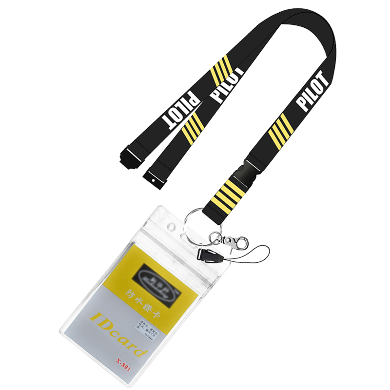 Phone Holder Airplane - 1 Set Pilot Neck Lanyards For