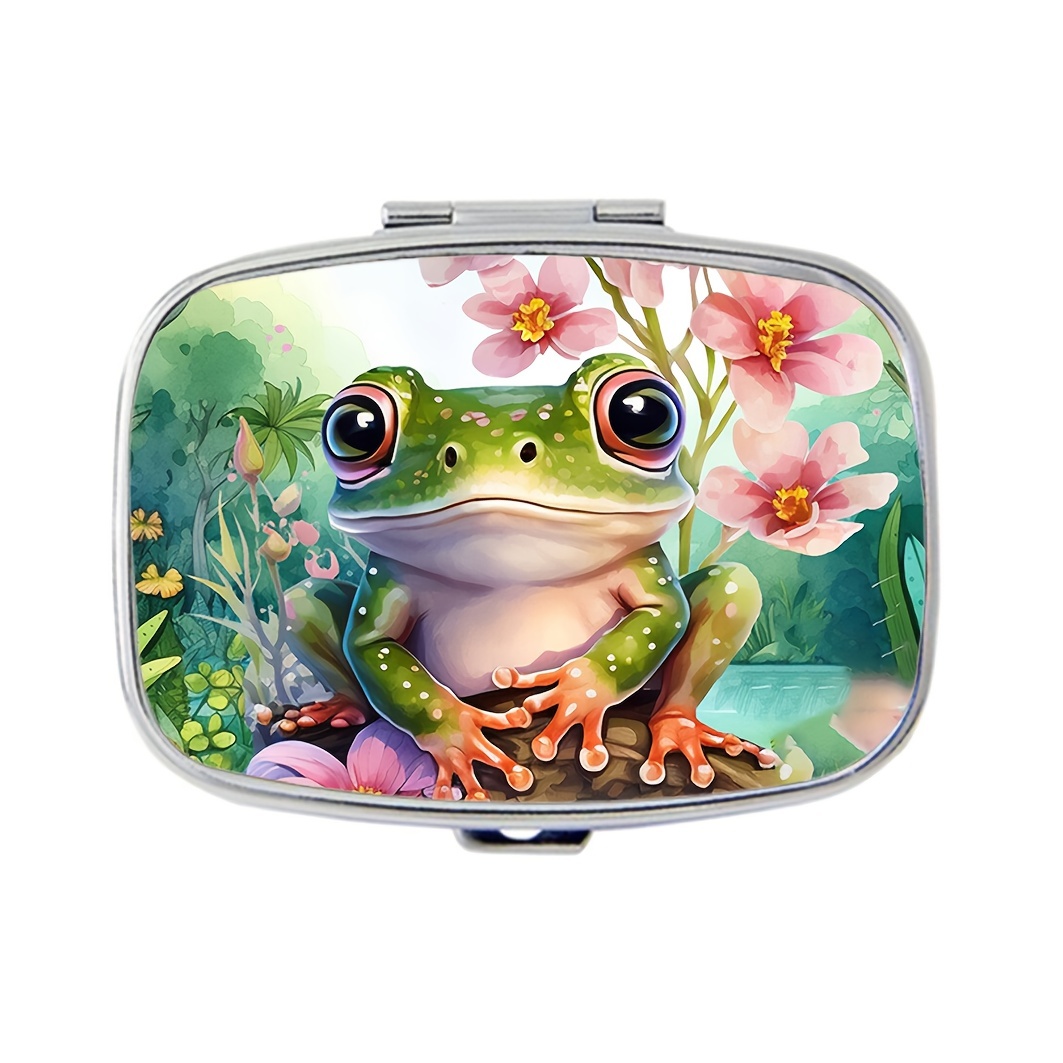 Mini Iron Travel - Mini Travel Pill Box, Cute Colorful