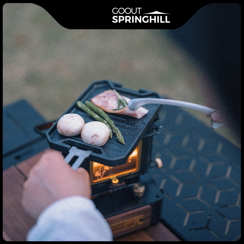 Mini Iron Travel - COOUT SPRINGHILL Outdoor Mini Grill Pan