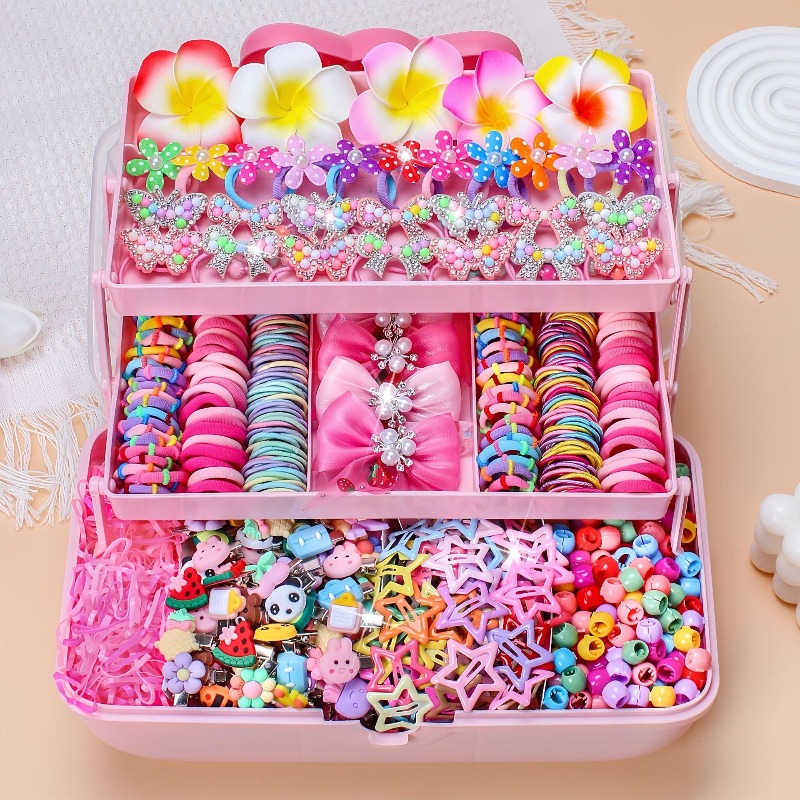 546Pcs Bow High Elastic Hair A - Travel Accessories In Bulk recension och pris