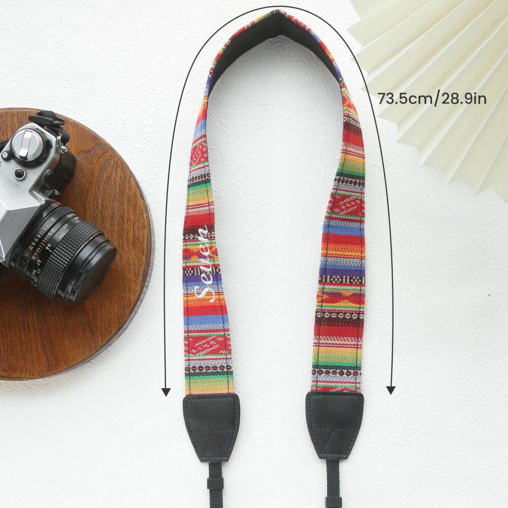 Custom Name Ethnic Woven Camer - Travel Accessories Hong Kong recension och pris