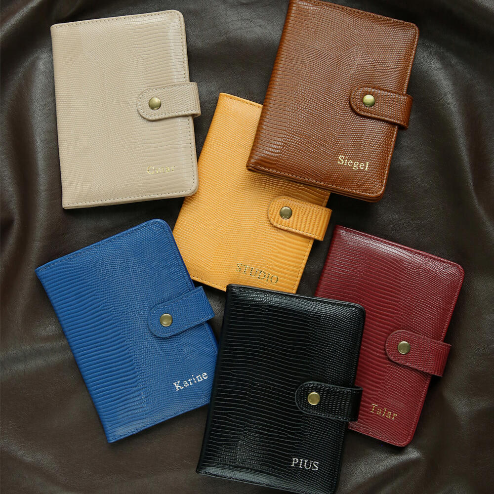 Custom Name Lizard Grain Pu Le - Travel Accessories Hong Kong recension och pris