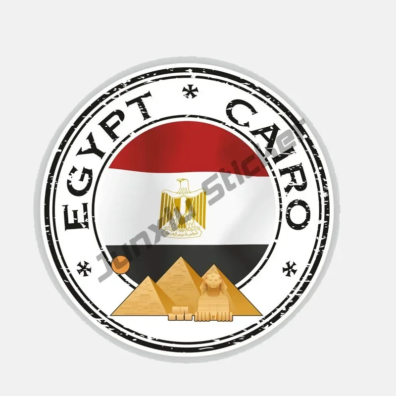 Egypt Flag Decal Sticker Egypt - Travel Accessories Egypt recension och pris