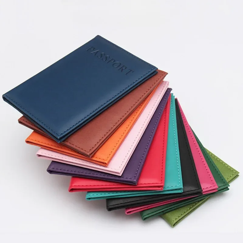 1pc PU Leather Possport Cover  - Travel Accessories In Bulk recension och pris