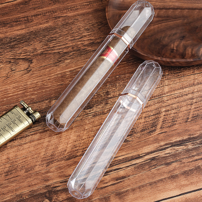 Acrylic Travel Cigar Tube Fash - Travel Accessories recension och pris