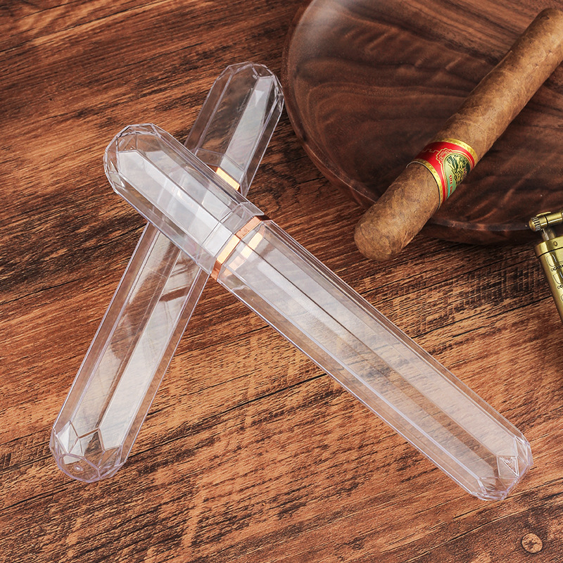 Acrylic Travel Cigar Tube Fash - Travel Accessories recension och pris