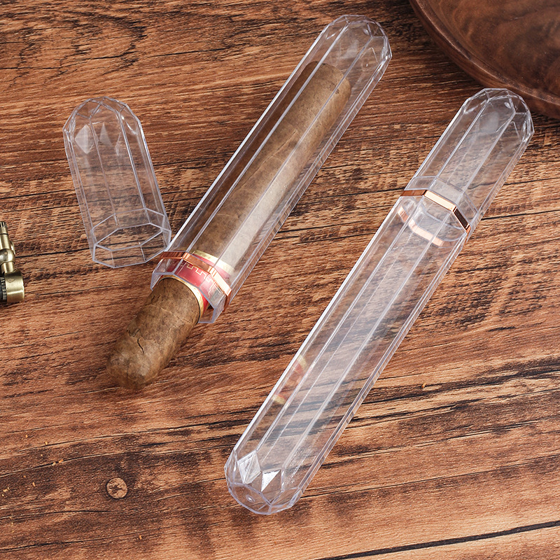 Acrylic Travel Cigar Tube Fash - Travel Accessories recension och pris