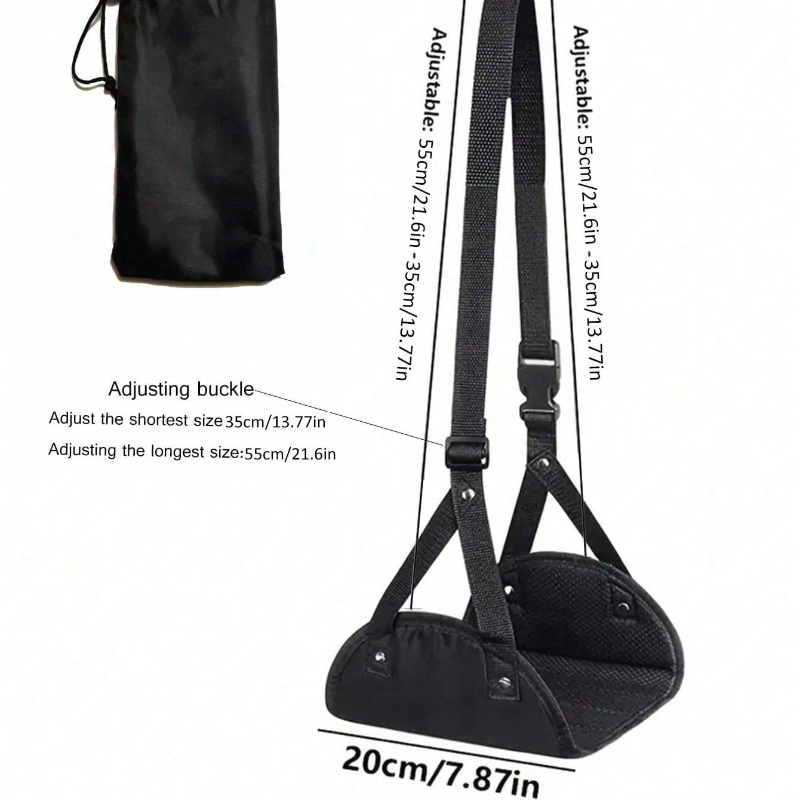 Portable Adjustable Footrest H - Travel Accessories In Train recension och pris