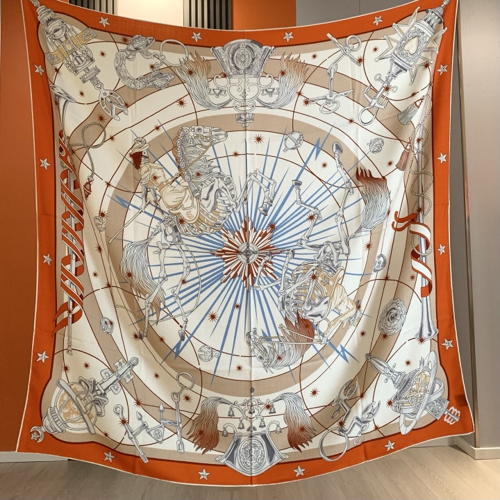 Luxury Brand Scarf Large Silk  - Travel Accessories Brand recension och pris