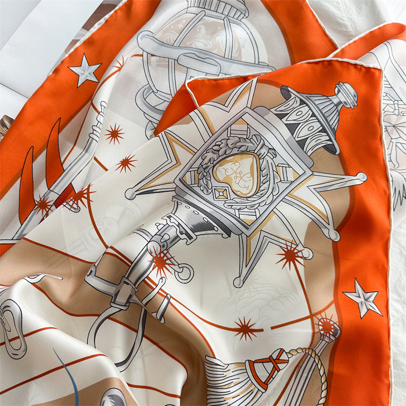 Luxury Brand Scarf Large Silk  - Travel Accessories Brand recension och pris