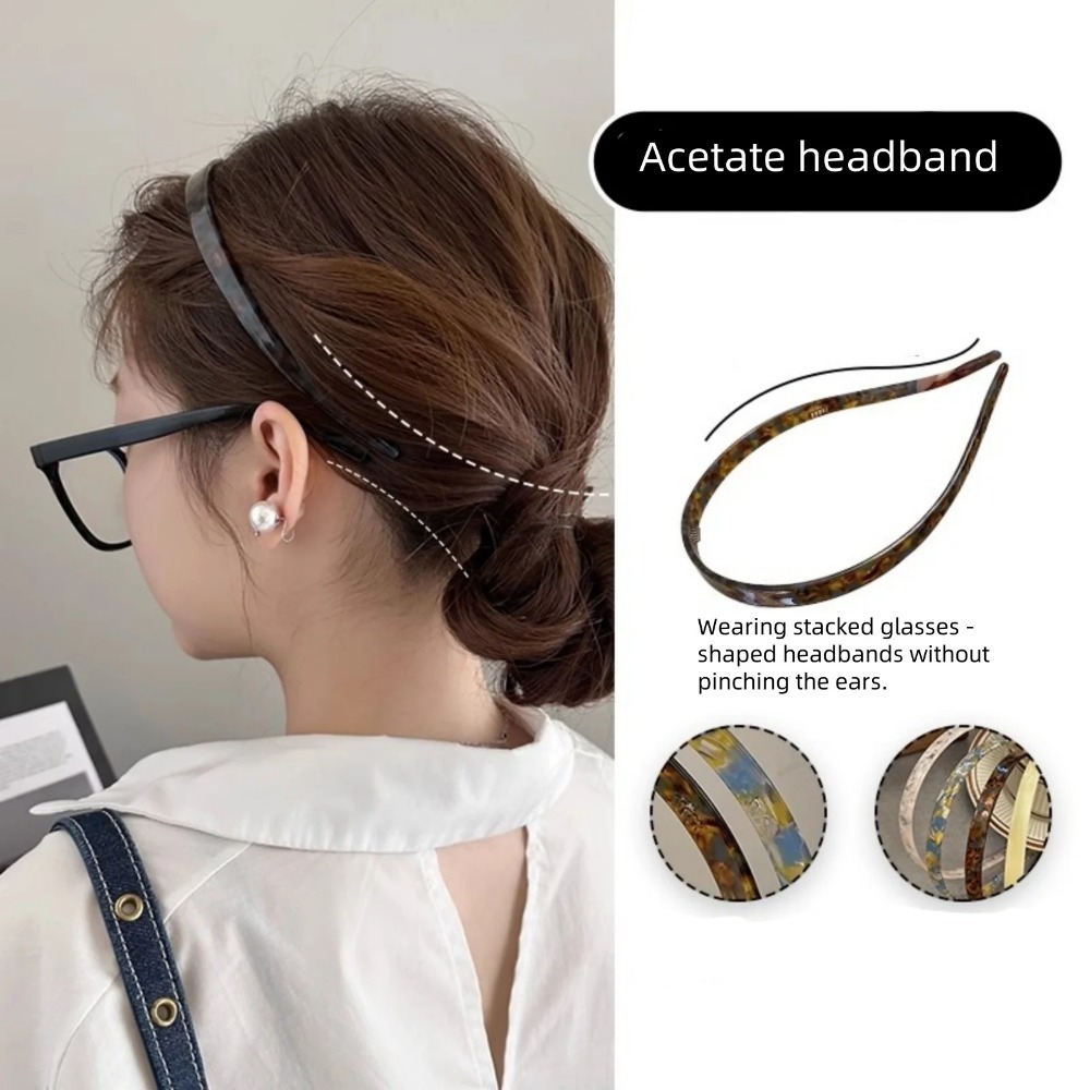 New Summer Acetate Headband –  - Travel Accessories High End recension och pris