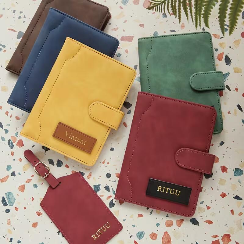 Personalized Custom Name Leath - Travel Accessories Hong Kong recension och pris