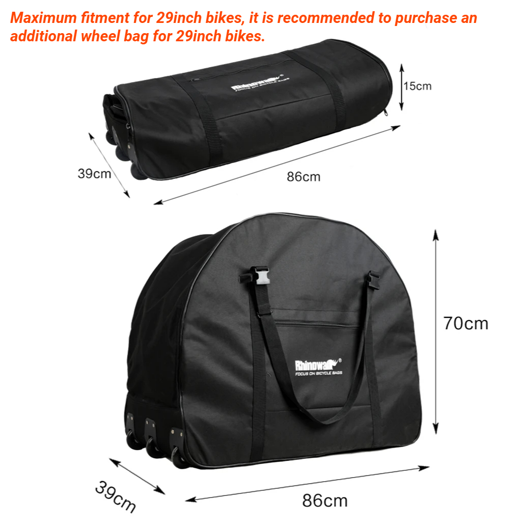Rhinowalk Bike  Carrying Bag W - Travel Accessories In Train recension och pris