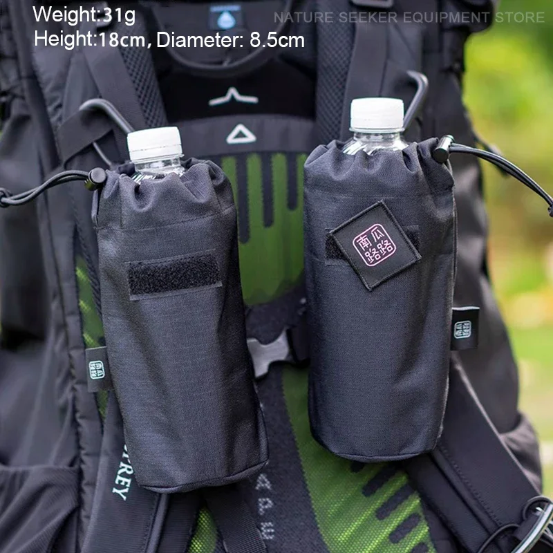 2PCS Water Bottle Storage Bag  - Hydration Pack Backpack recension och pris