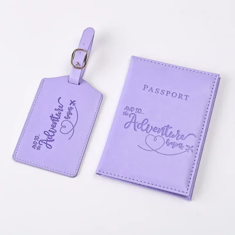 New Purple PU Leather Passport - Travel Accessories In Bulk recension och pris
