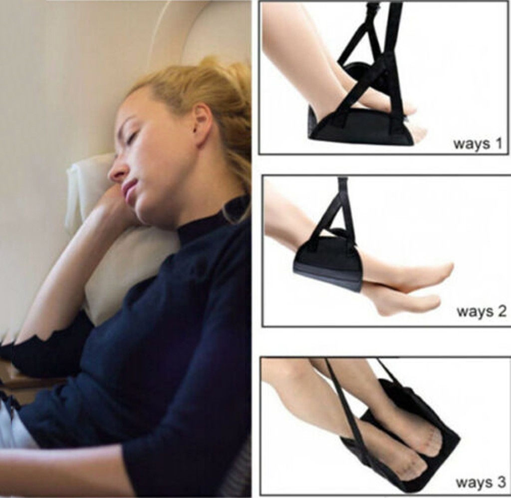 Airplane Footrest Hammock Flig - Travel Accessories In Train recension och pris