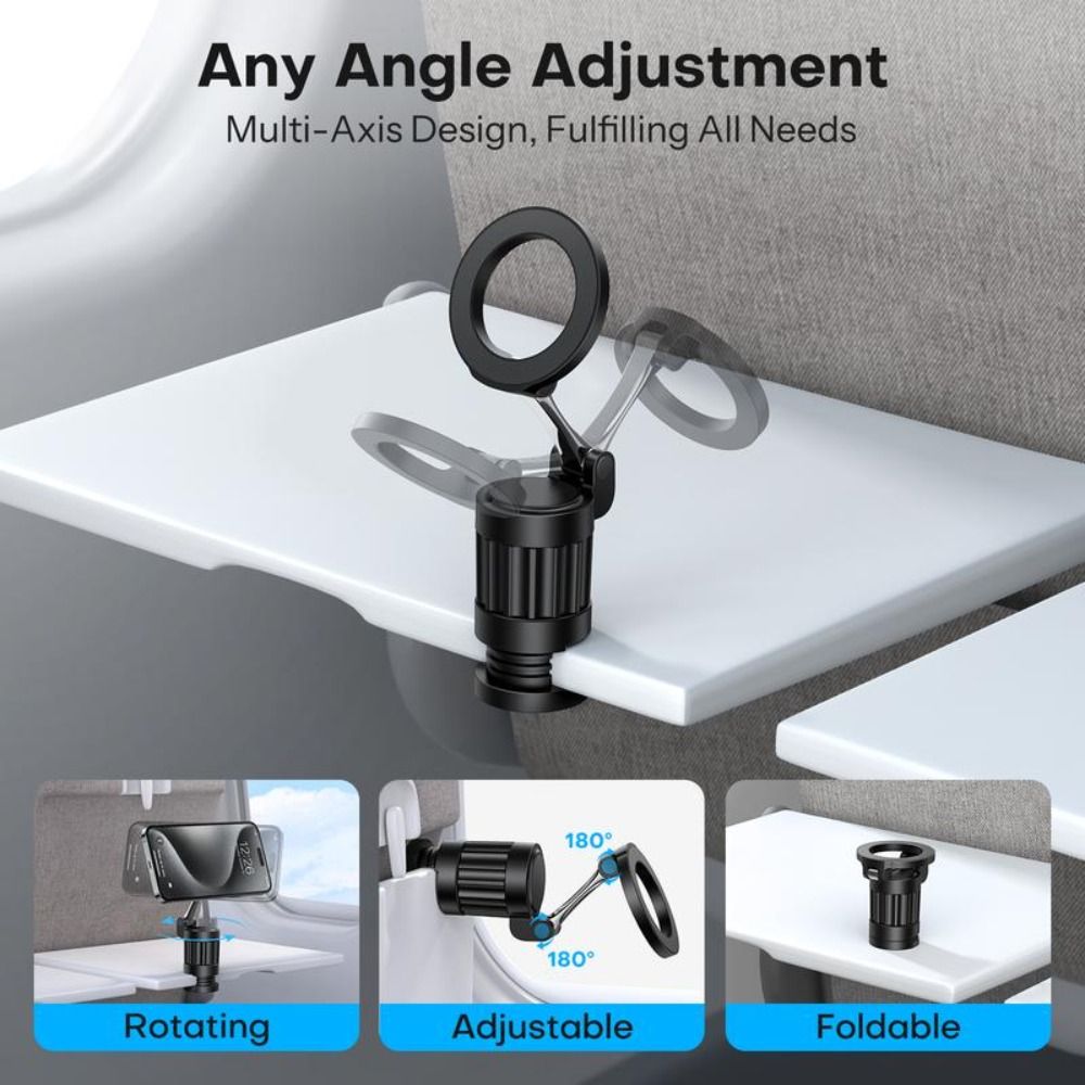 New Foldable Travel Phone Hold - Phone Holder Airplane recension och pris