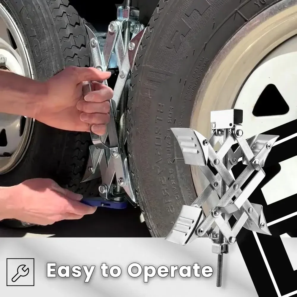 X-Shaped RV Wheel Chock Fit 3. - Travel Accessories recension och pris