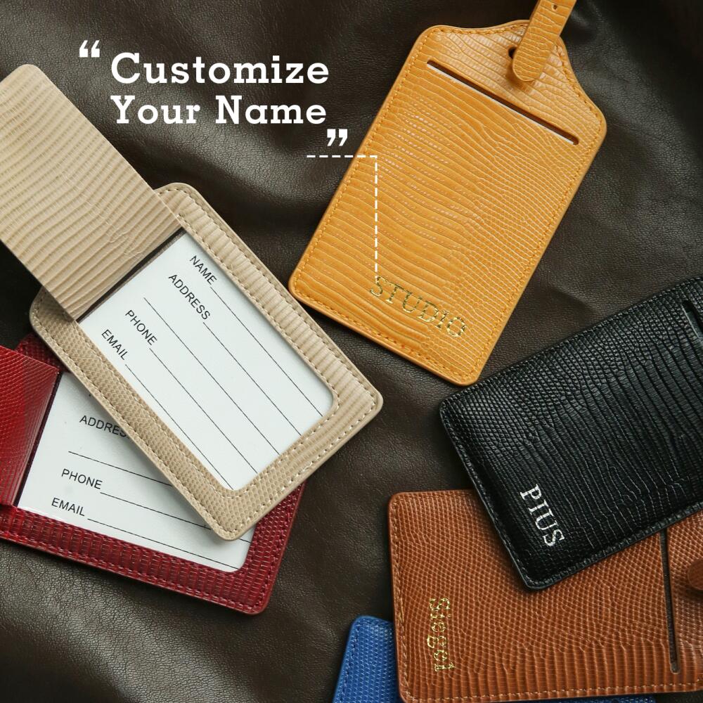 Custom Name Lizard Skin Luggag - Travel Accessories Hong Kong recension och pris