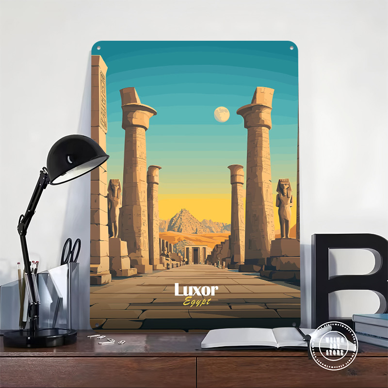 Luxor Egypt Travel Metal Poste - Travel Accessories Egypt recension och pris