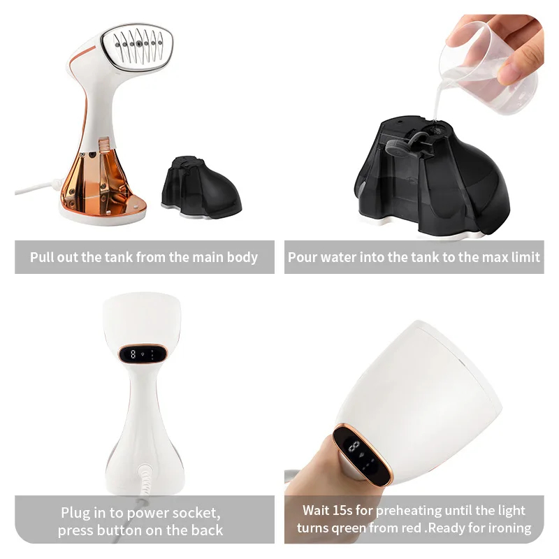 Portable Handheld Steam Iron P - Mini Iron Travel recension och pris