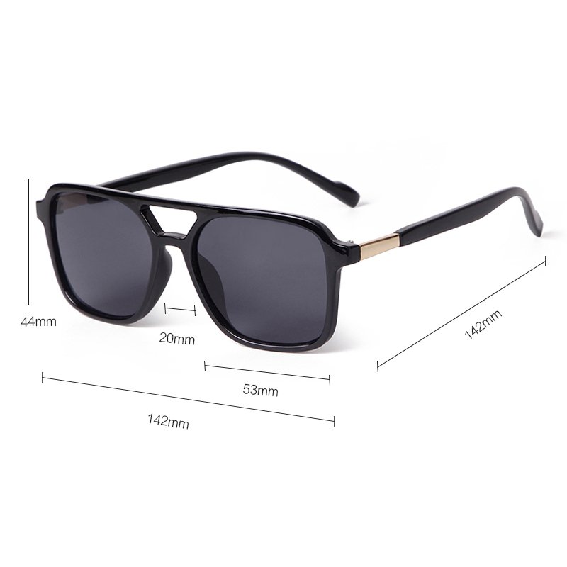 Trendy Big Pilot Sunglasses Wo - Travel Accessories Brand recension och pris