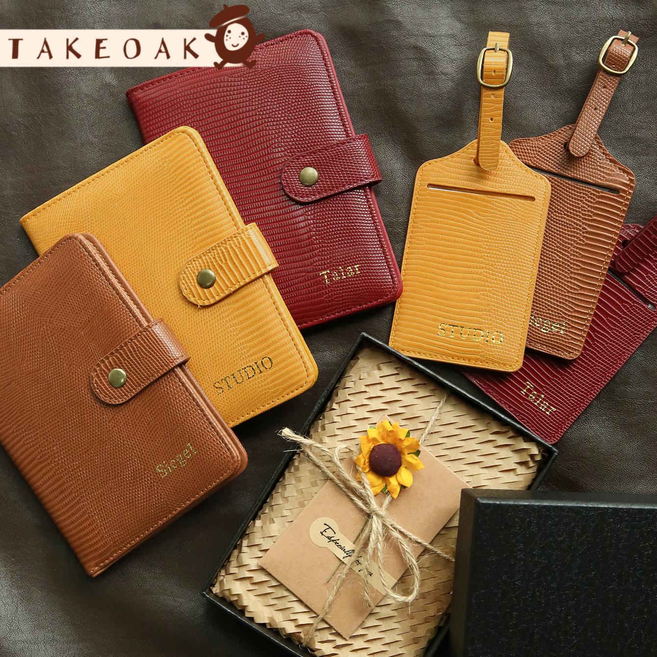 Custom Name Lizard Grain Pu Le - Travel Accessories Hong Kong recension och pris