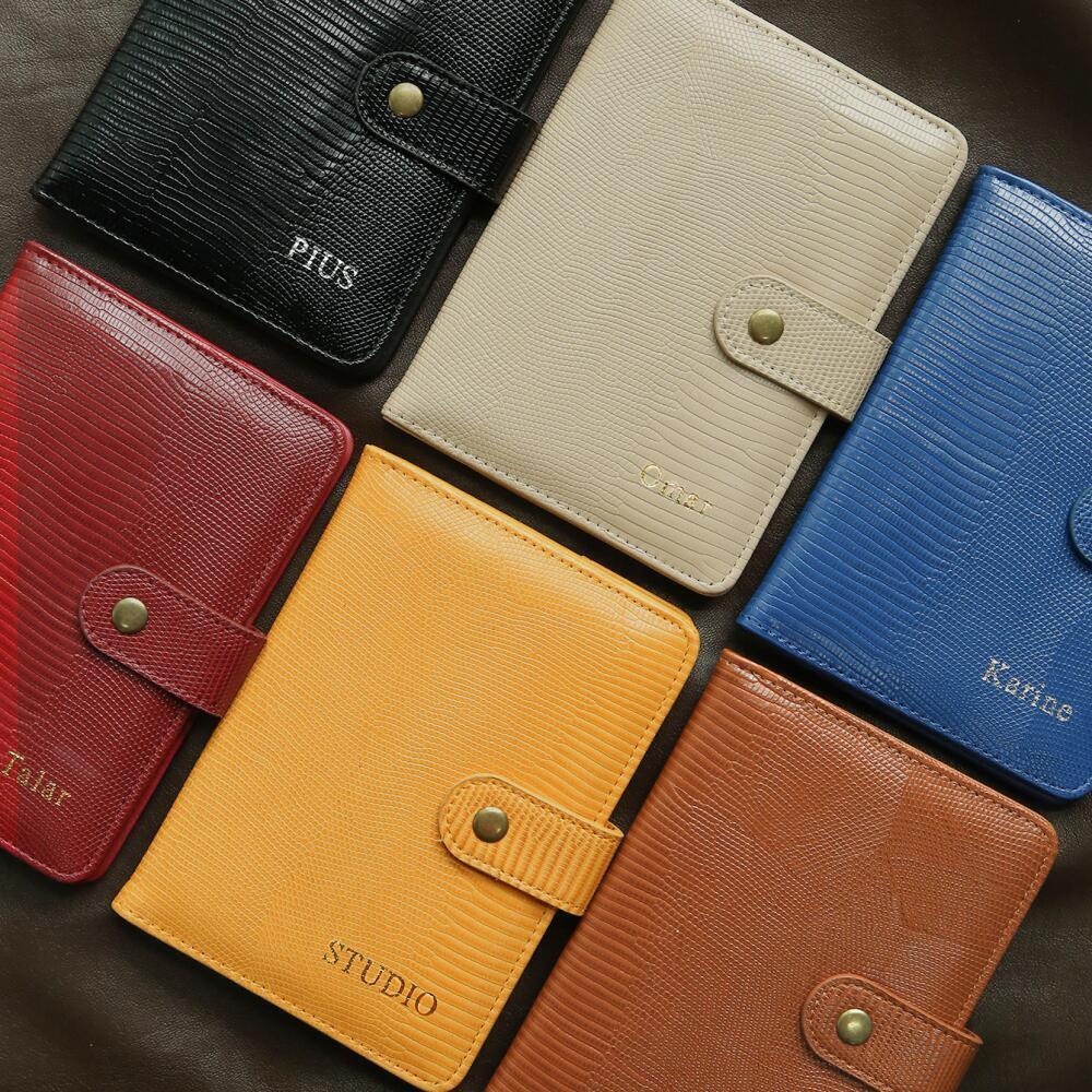 Custom Name Lizard Grain Pu Le - Travel Accessories Hong Kong recension och pris