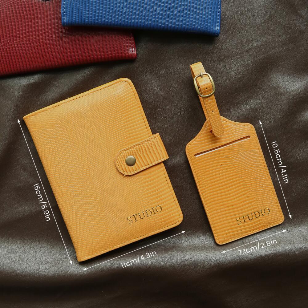 Custom Name Lizard Grain Pu Le - Travel Accessories Hong Kong recension och pris