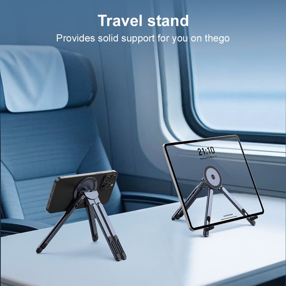 360° Rotating Magnetic Laptop  - Phone Holder Airplane recension och pris