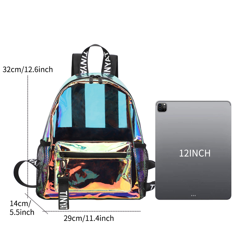 TINYAT PVC Clear Backpacks for - Hydration Pack Backpack recension och pris